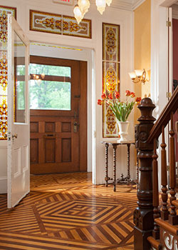 Cooperstown Bed and Breakfast Main Entrance and Stairs