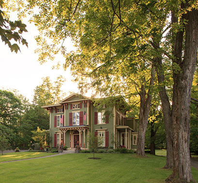 Elope in Upstate New York at the Landmark Inn - Exterior View