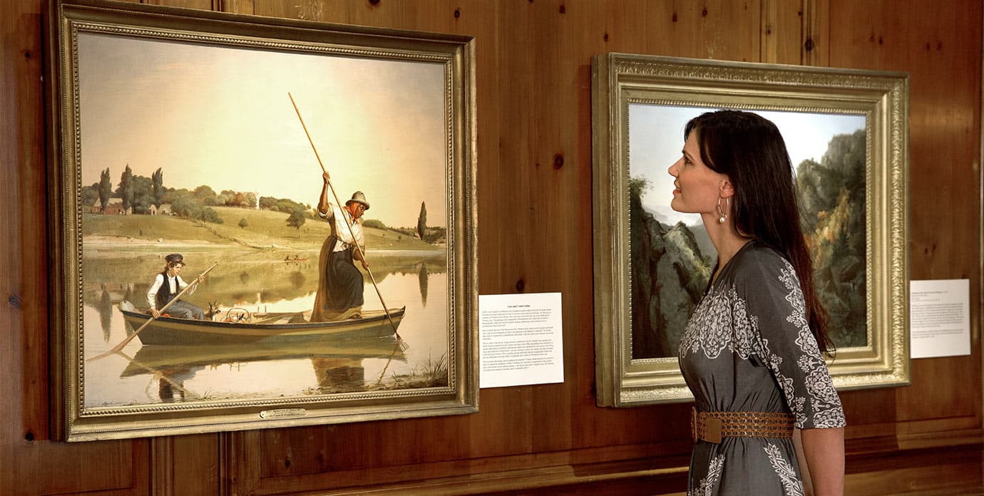 Fenimore Art Museum - Woman Looking at Painting