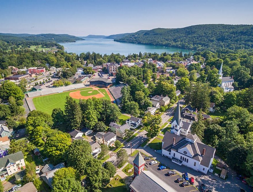 Cooperstown Aerial View